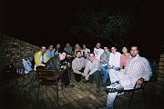 Grupo despues de cenar